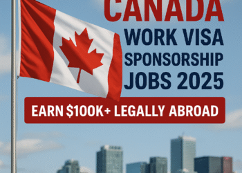 Canada Work Visa Sponsorship Jobs 2025 — Earn $100K+ Legally Abroad