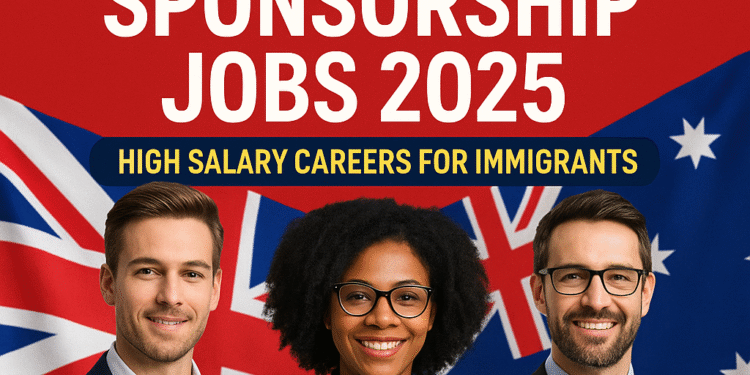 UK & Australia Visa Sponsorship Jobs 2025 — High Salary Careers for Immigrants