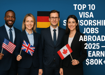 Top 10 Visa Sponsorship Jobs Abroad in 2025 That Pay $80K+